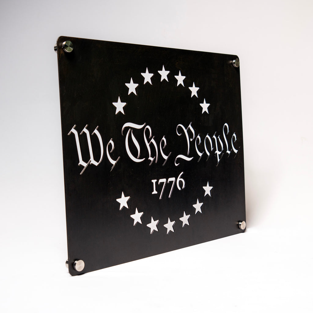 America 250 | "We The People" Limited Edition Steel Wall Art
