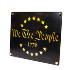 "WE THE PEOPLE" Limited Edition Steel Wall Art | 20" x 16" | Made in USA