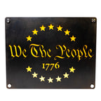 "WE THE PEOPLE" Limited Edition Steel Wall Art | 20" x 16" | Made in USA